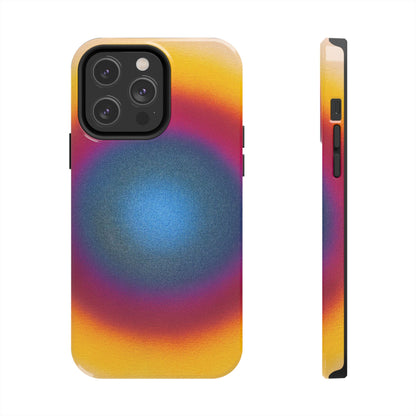 "blue raspberry aura" airbrush iPhone case