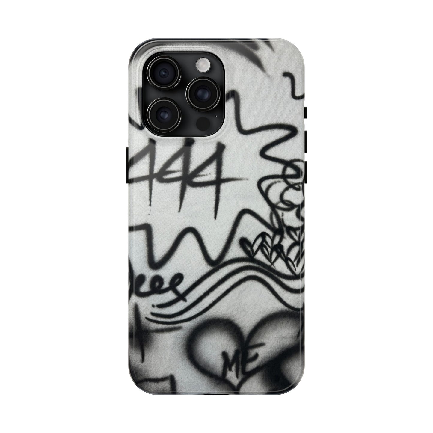 "444” airbrush iPhone case