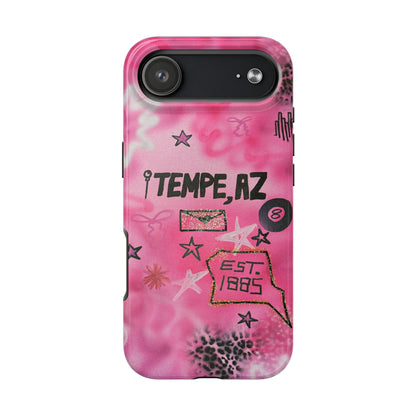 "tempe, az pt. 2" airbrush iPhone case