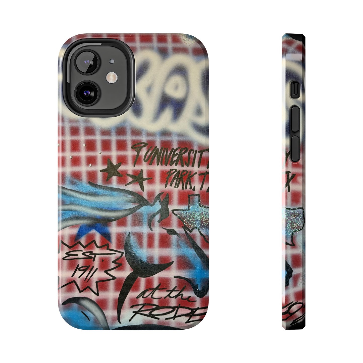 "texas" airbrush iPhone case