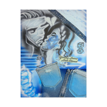 early access airbrush rolled print