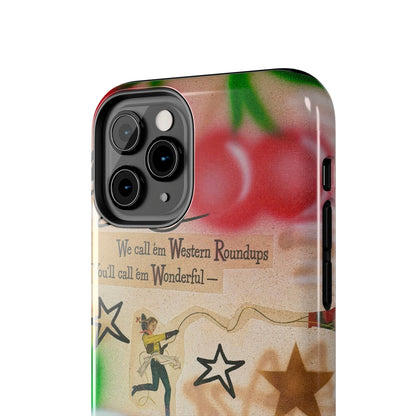 "the rodeo" airbrush iPhone case