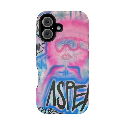 MagSafe "aspen aspirations" airbrush iPhone case
