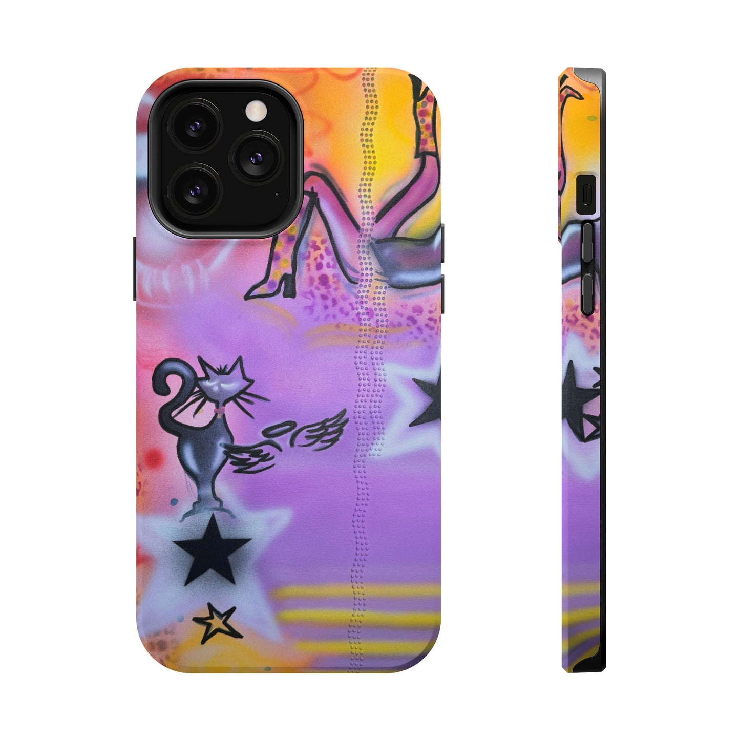 MagSafe @mayacain airbrush iPhone case