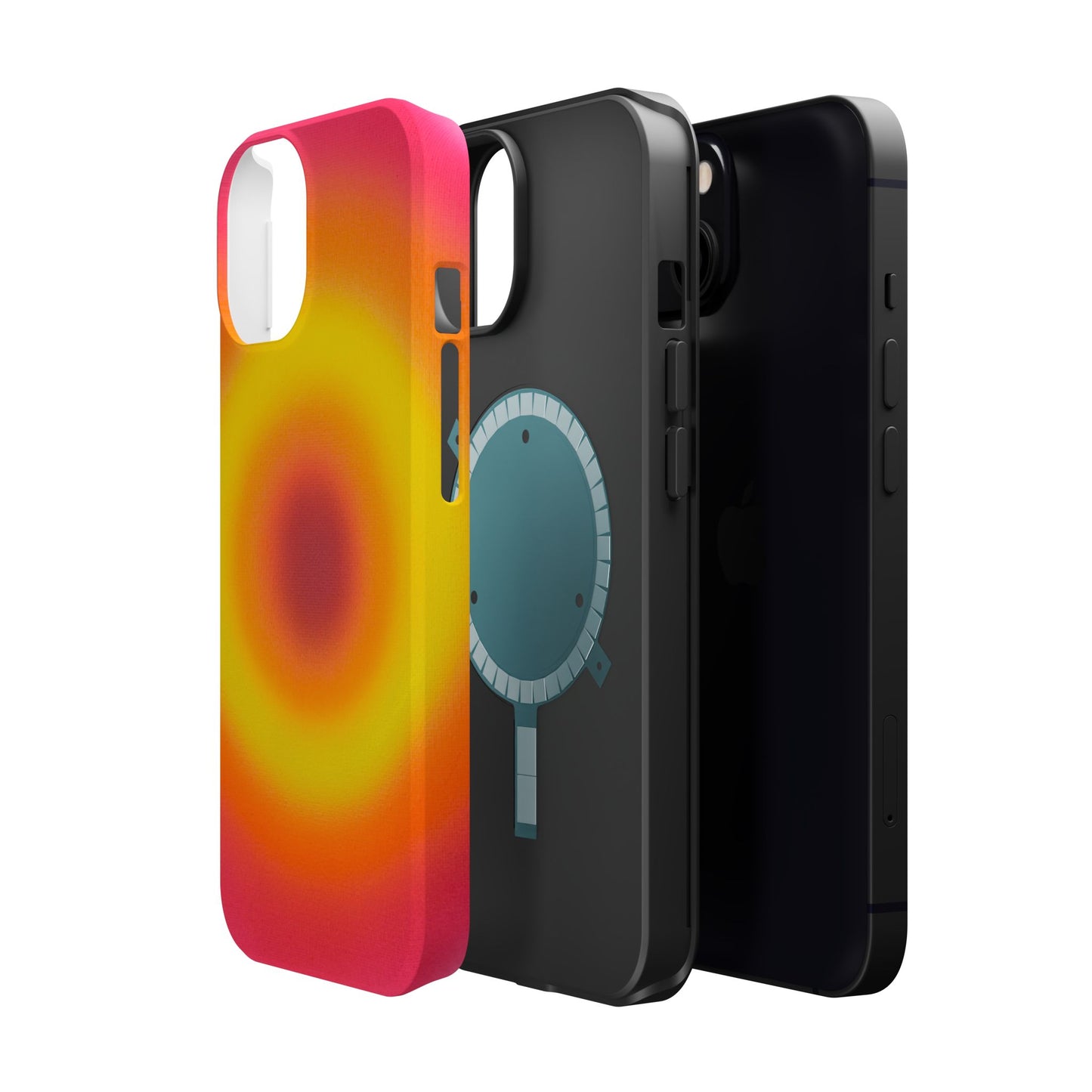MagSafe "Pink Lemonade Aura" Airbrush iPhone Case