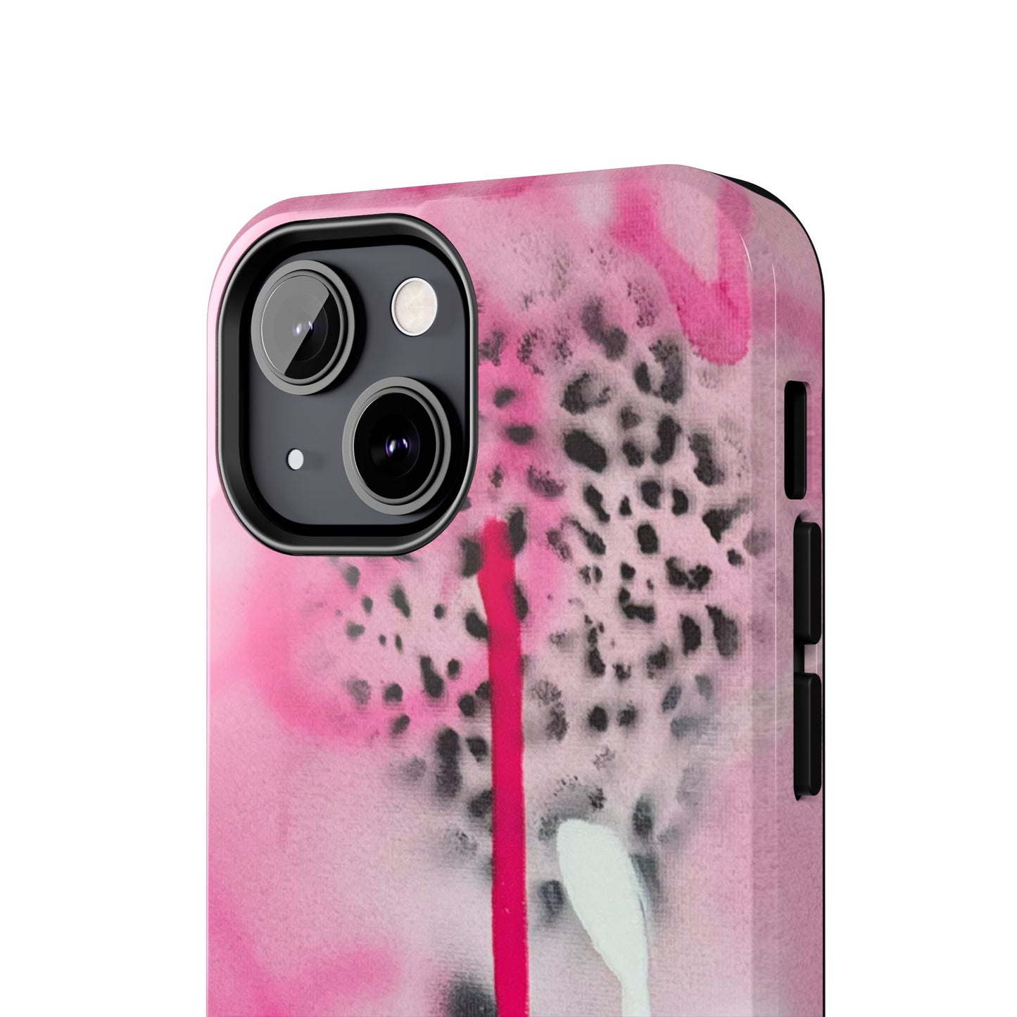 "pink cheetah" airbrush iPhone case