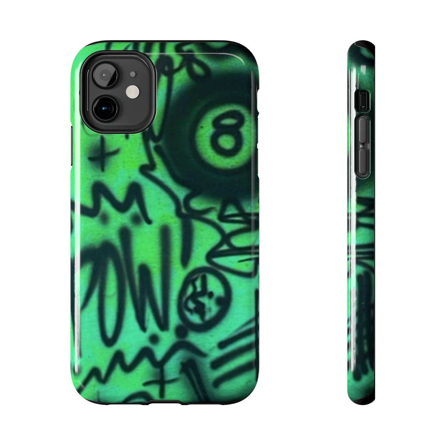 "POW! "airbrush iPhone case