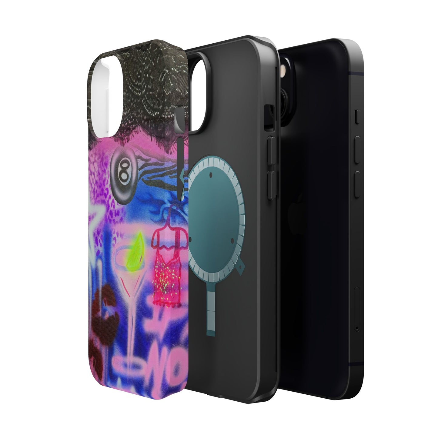 MagSafe "dream life" airbrush iPhone case