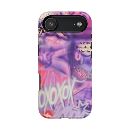 MagSafe "mic check" airbrush iPhone case
