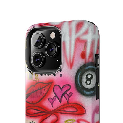 "IT girl" airbrush iPhone case
