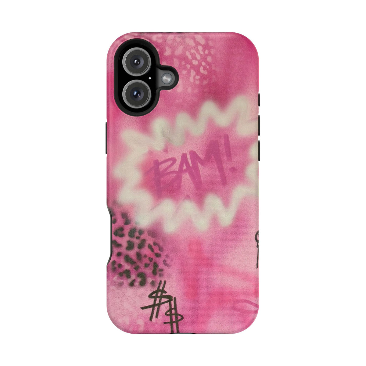 MagSafe "BAM!" airbrush iPhone case