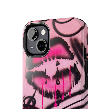 "glossy pout" airbrush iPhone case