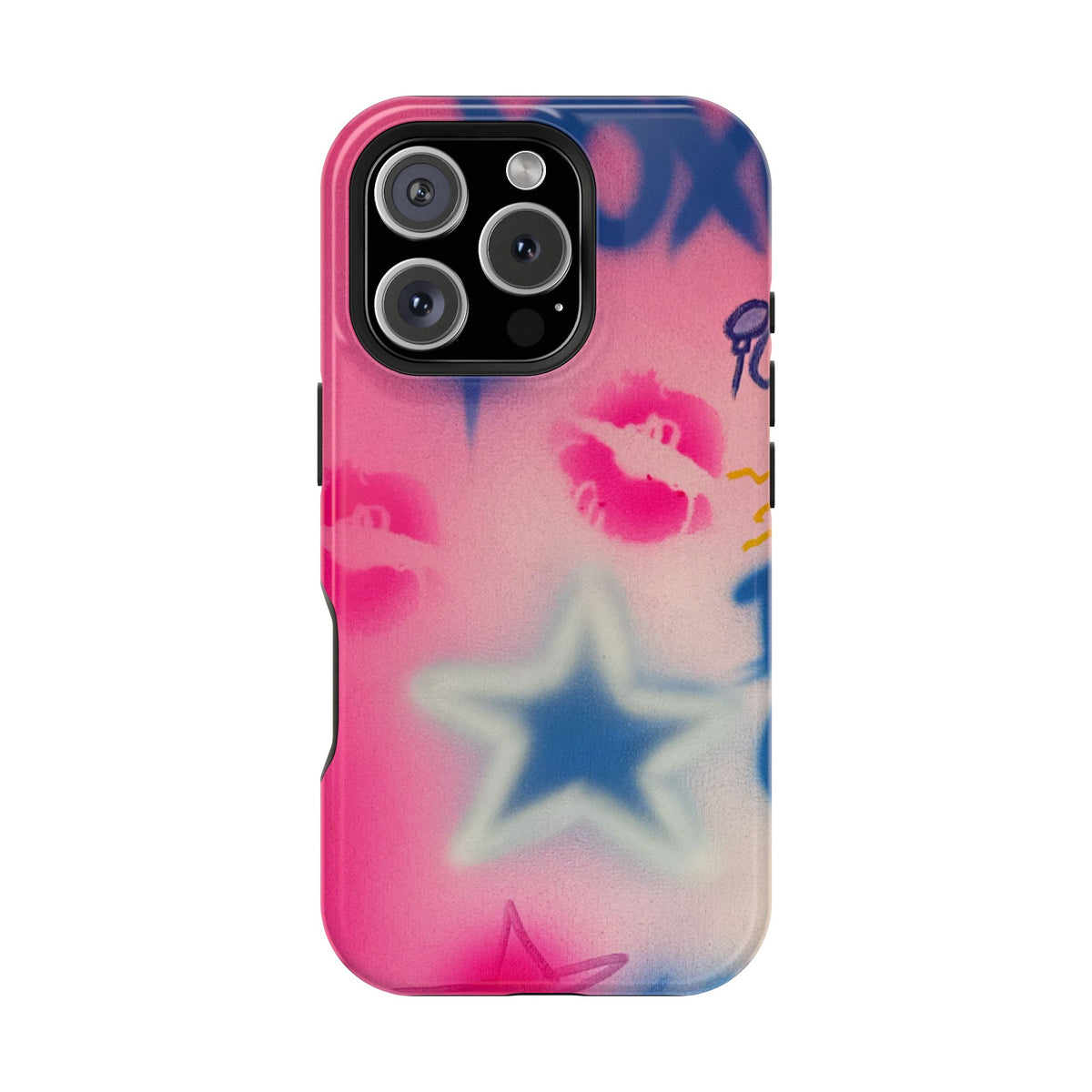 MagSafe "star symbol" airbrush iPhone case