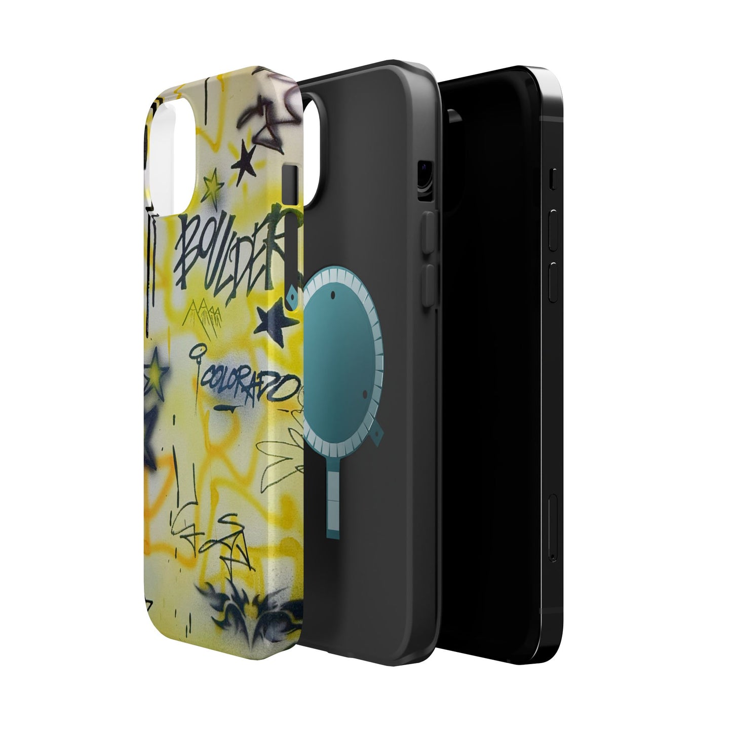 MagSafe "boulder" airbrush iPhone case