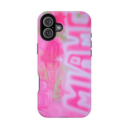 MagSafe "sunset sorbet" airbrush iPhone case
