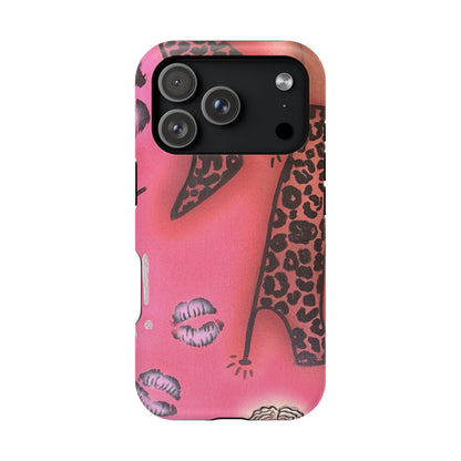 MagSafe „Cheetah Boots“ Airbrush iPhone-Hülle