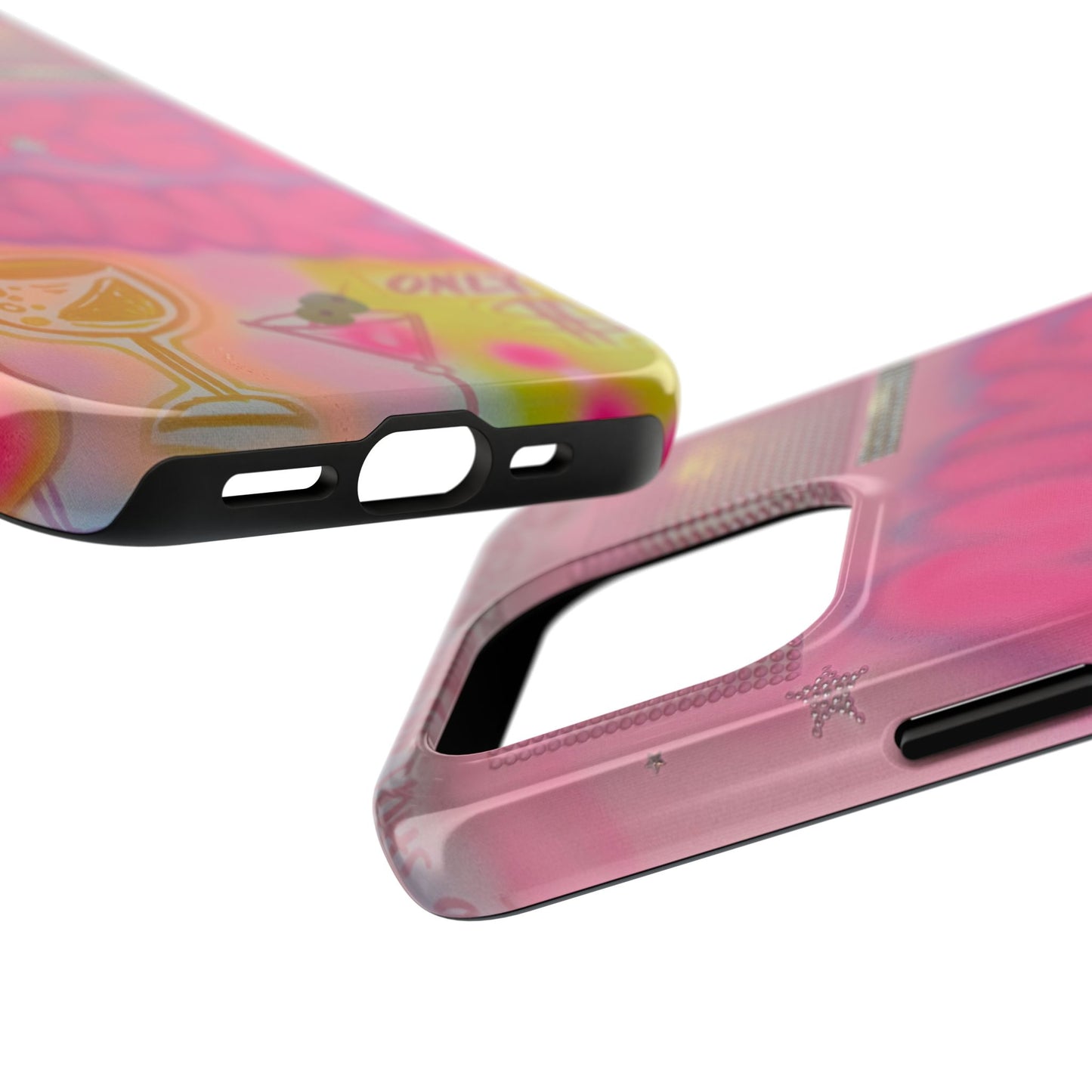 "mixed drinks" airbrush iPhone case