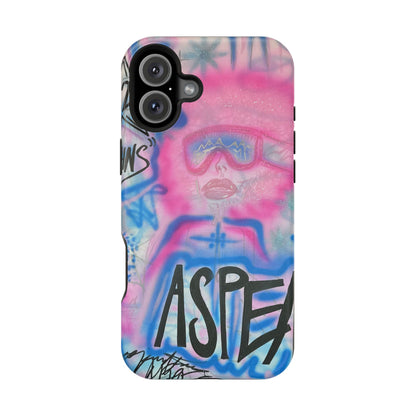 MagSafe "aspen aspirations" airbrush iPhone case
