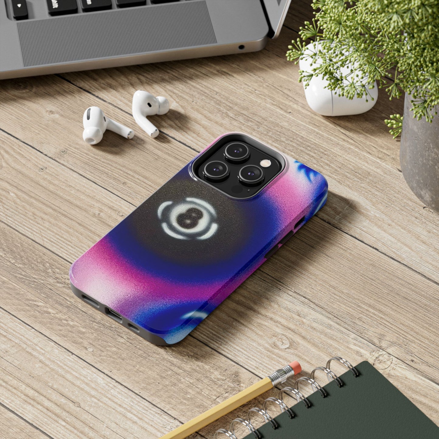 "magic 8" airbrush iPhone case