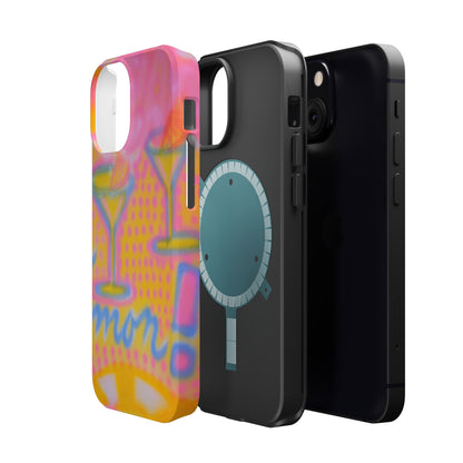 MagSafe "lemontini" airbrush iPhone case