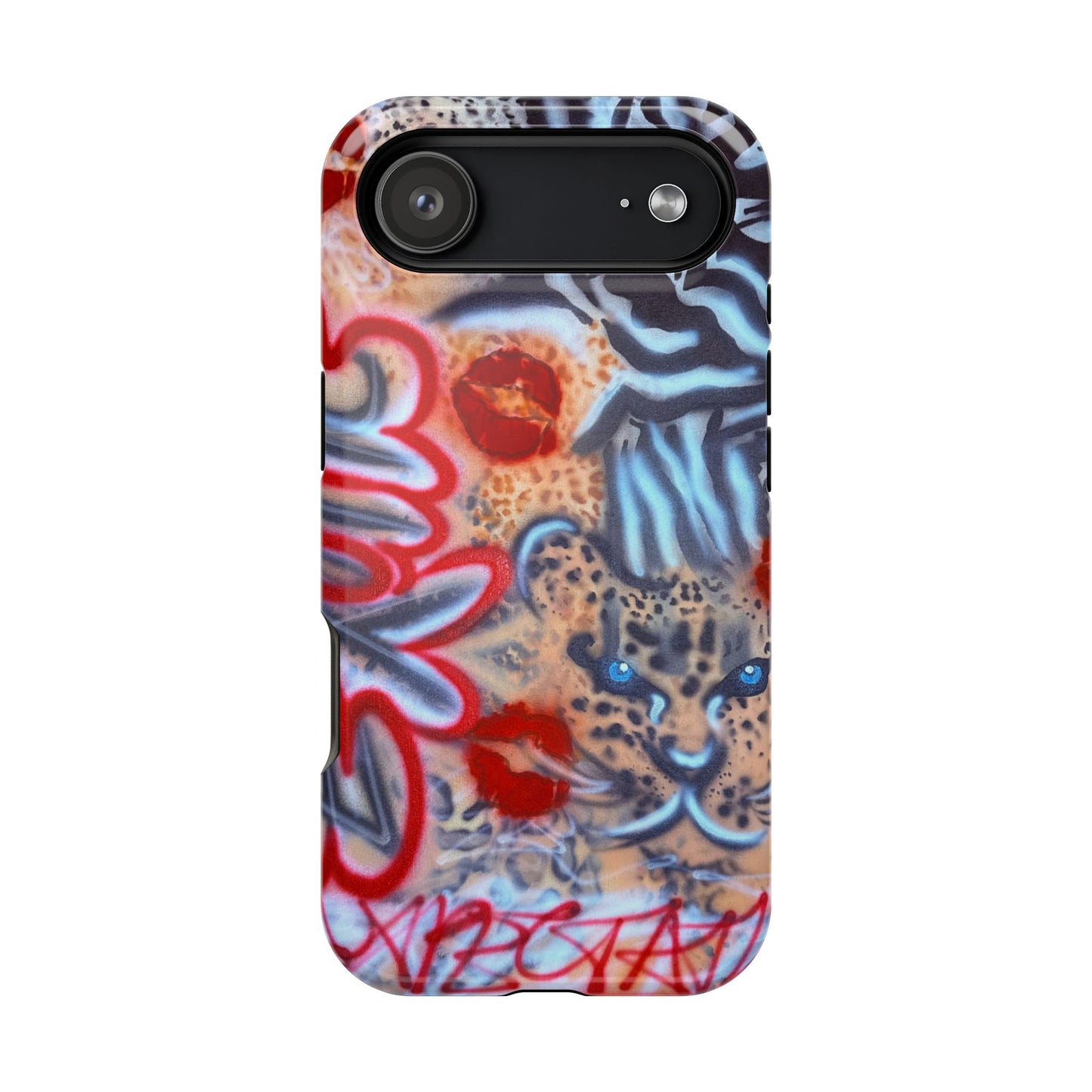 MagSafe "exotic expectations" airbrush iPhone case