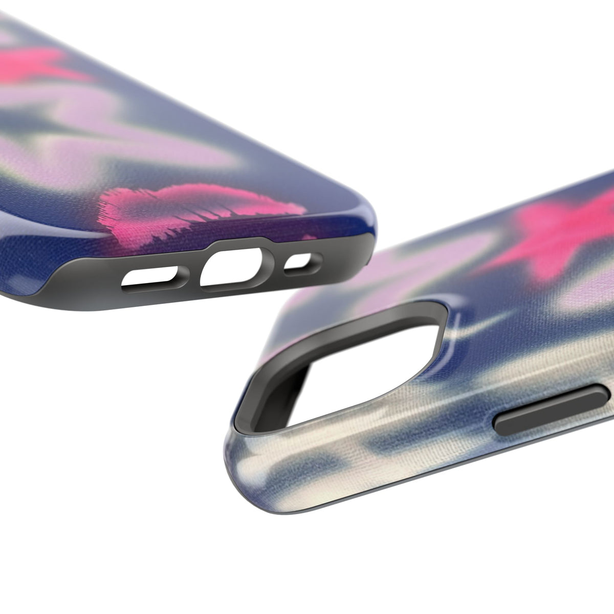 MagSafe "lavender luminary" airbrush iPhone case