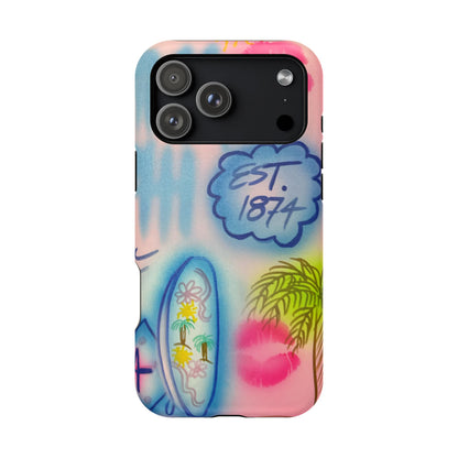 MagSafe „in the wave“ Airbrush iPhone Hülle
