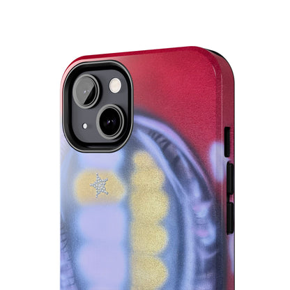 "bite me bling" airbrush iPhone case