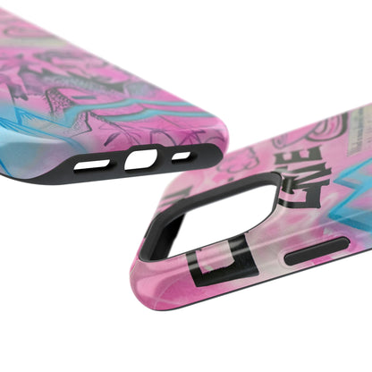 MagSafe "avant le ski" airbrush iPhone case