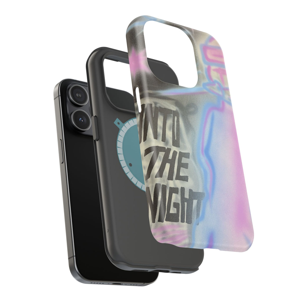 MagSafe "into the night pt. 2" Airbrush iPhone Hülle