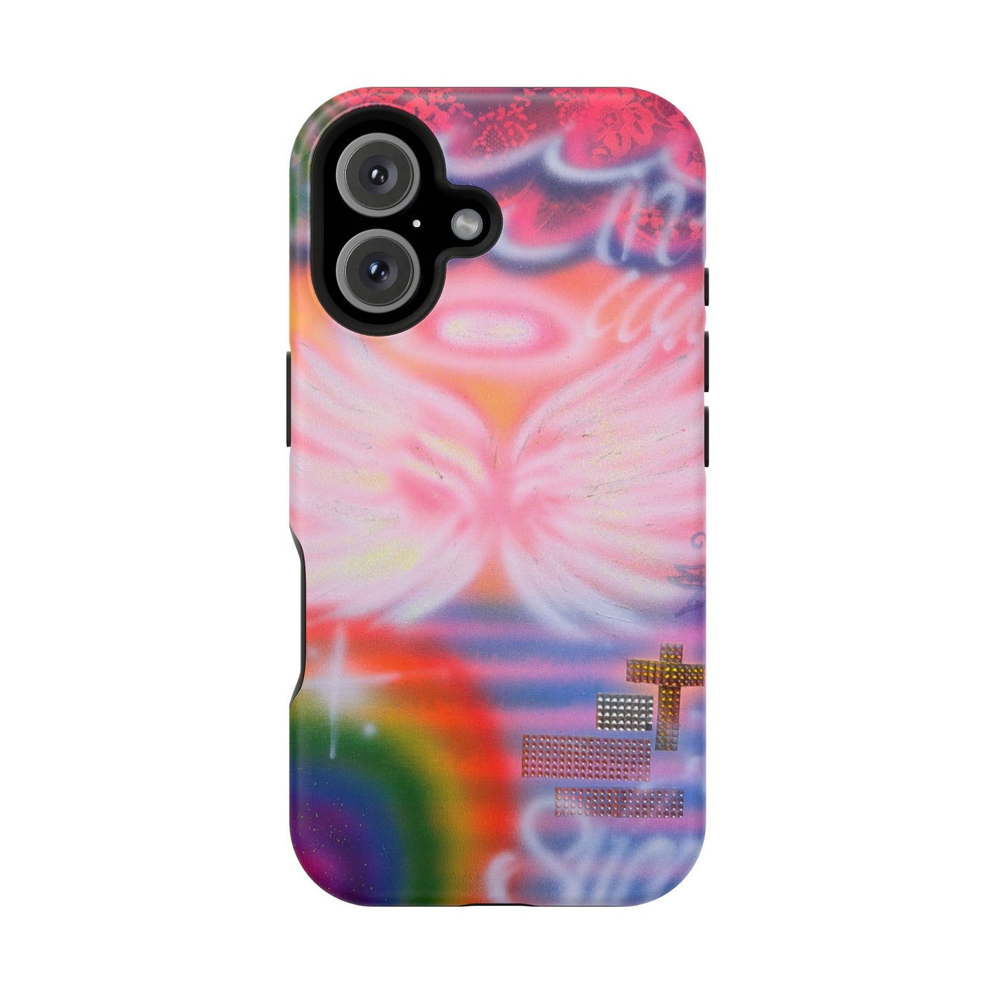 MagSafe "summer bliss" airbrush iPhone case