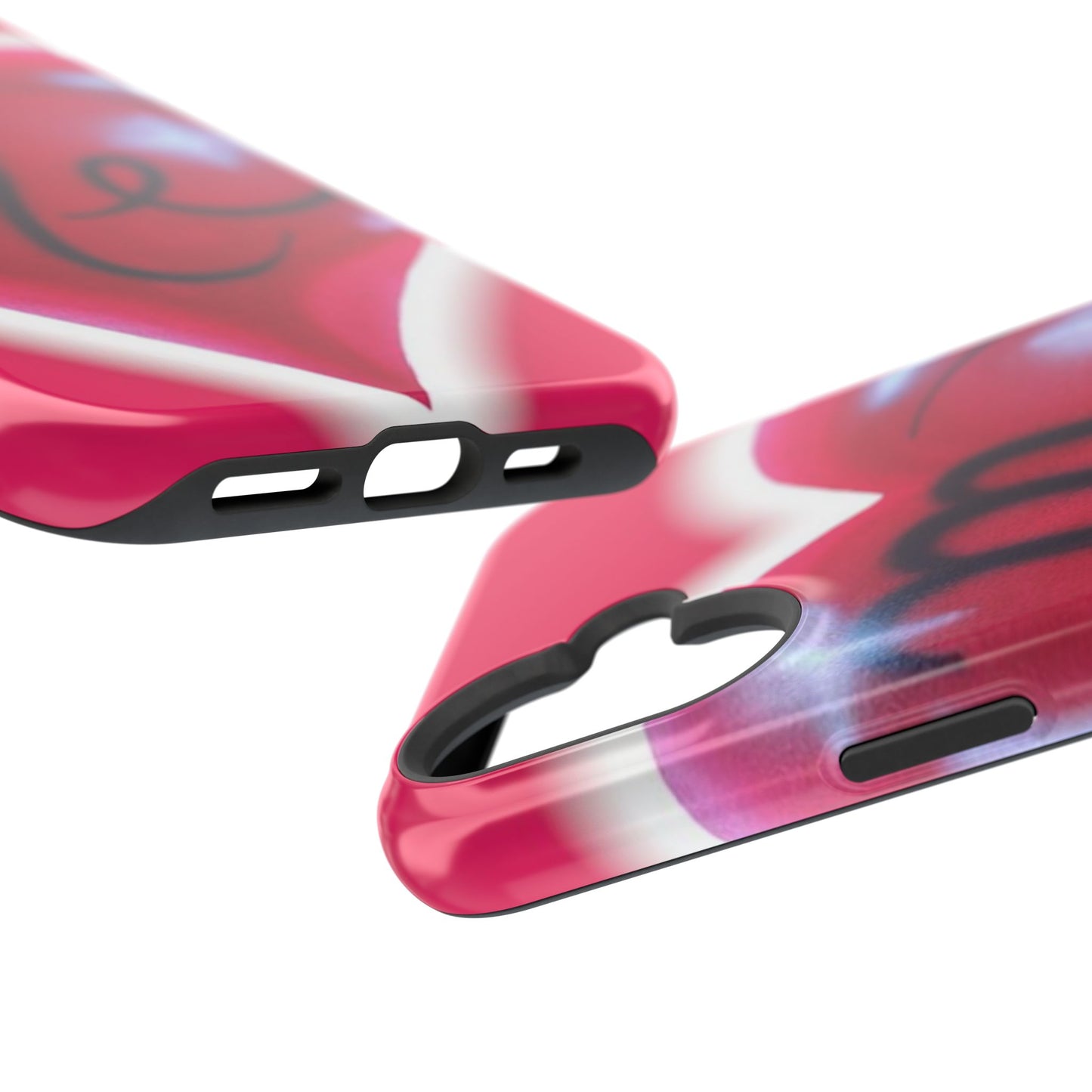 MagSafe "i <3 me" Airbrush iPhone Hülle
