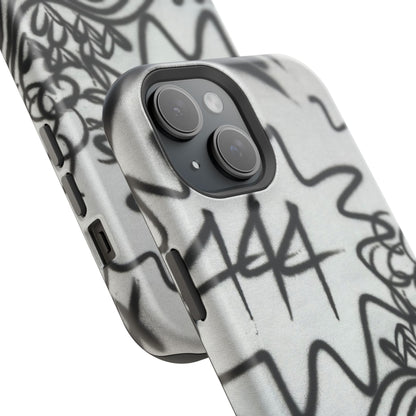 MagSafe „444“ Airbrush iPhone Hülle
