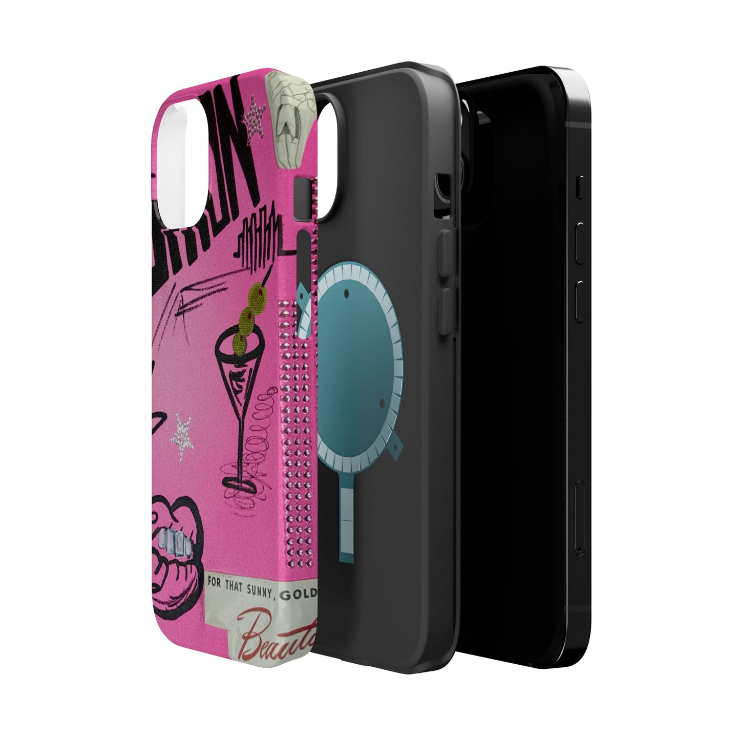 MagSafe "high fashion" airbrush iPhone case