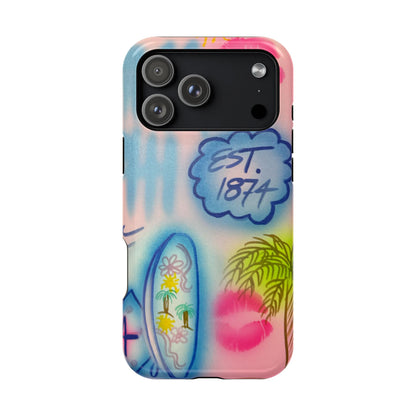 MagSafe „in the wave“ Airbrush iPhone Hülle