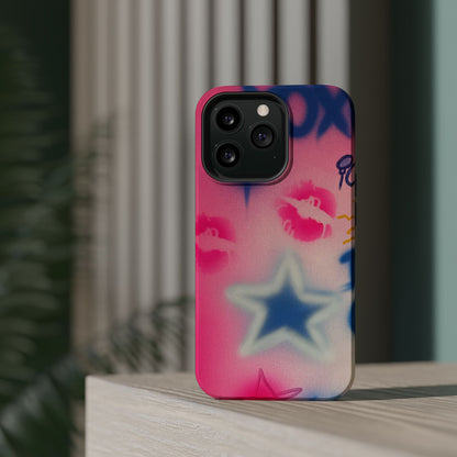 MagSafe "star symbol" airbrush iPhone case