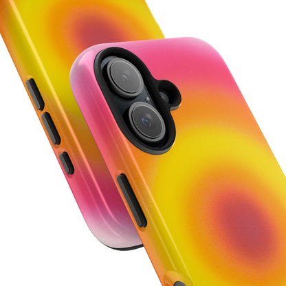 "pink lemonade aura" airbrush iPhone case
