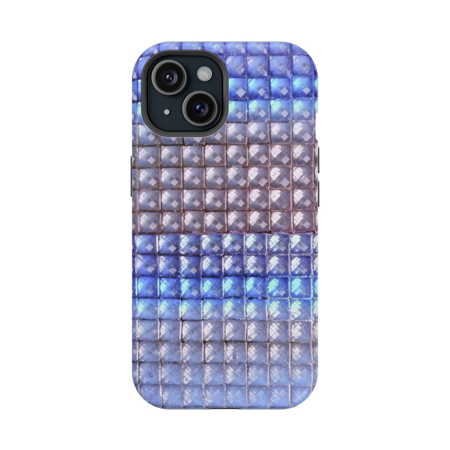 MagSafe "blue studs" airbrush iPhone case