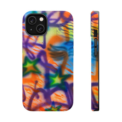 MagSafe "streetwear angel" airbrush iPhone case