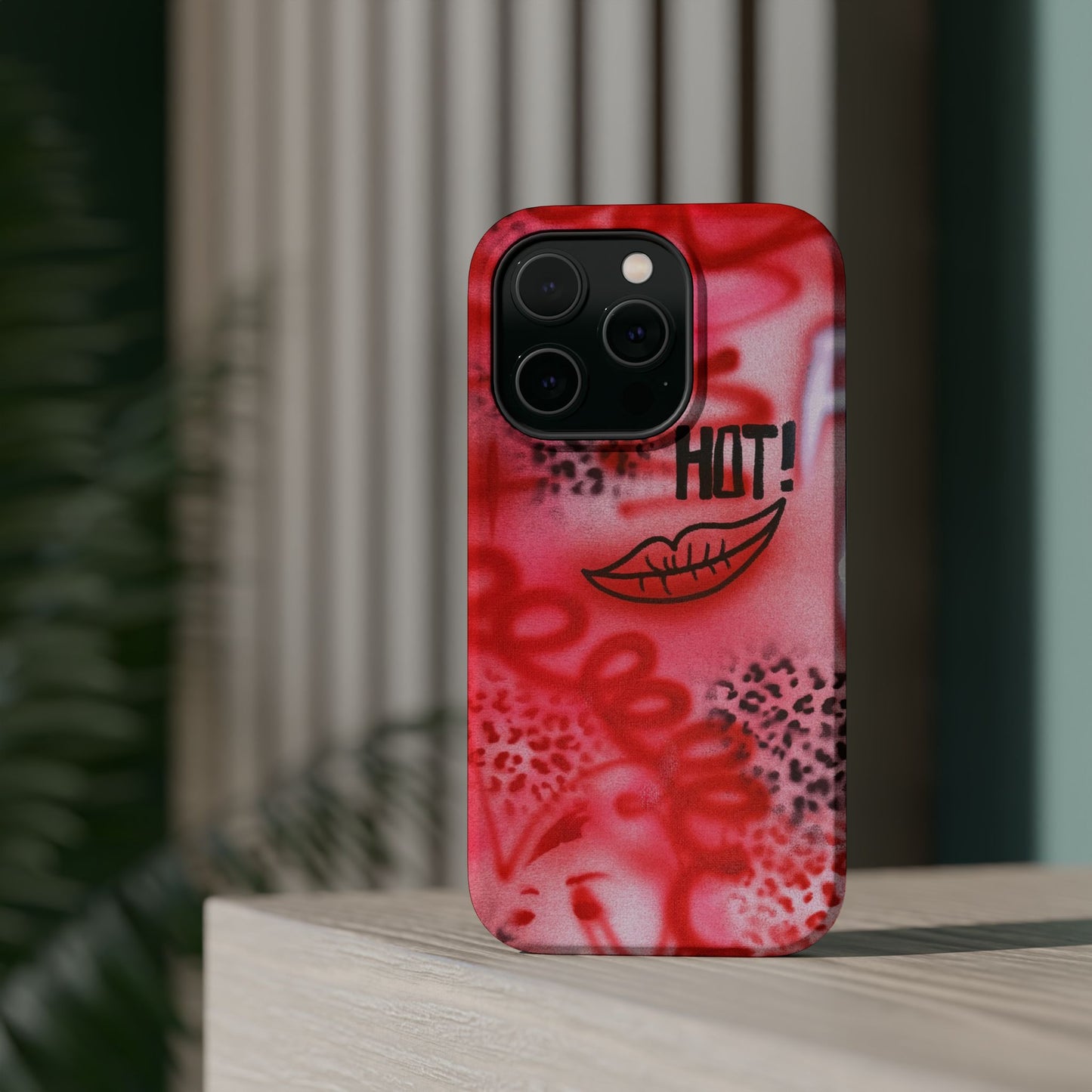 MagSafe "HOT!" airbrush iPhone case