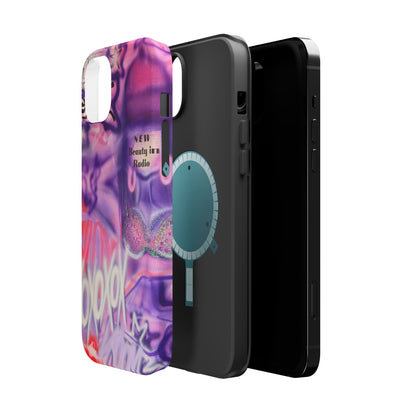 MagSafe "mic check" airbrush iPhone case