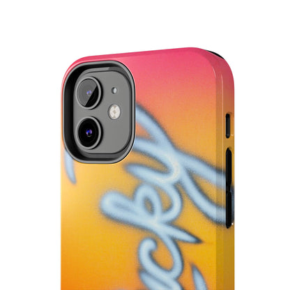 "lucky" airbrush iPhone case
