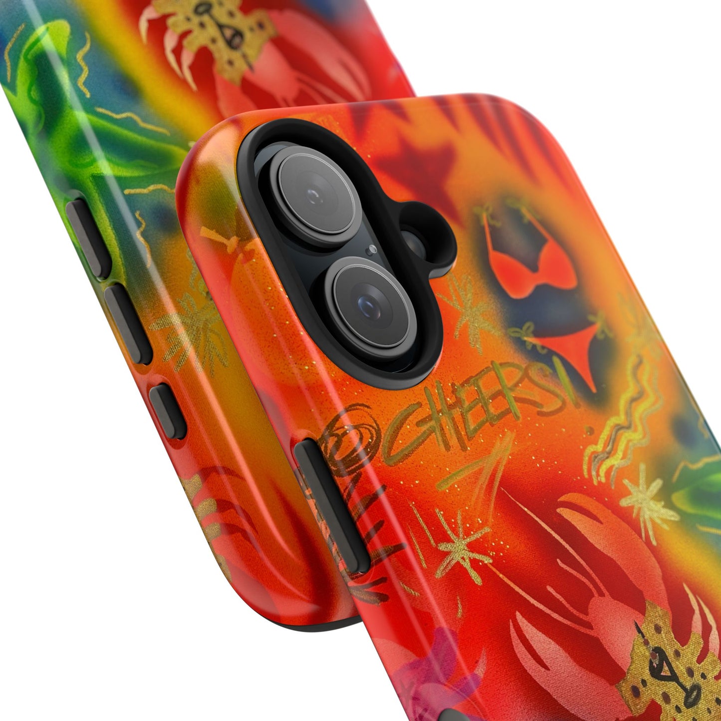 "tipsy lobster" airbrush iPhone case