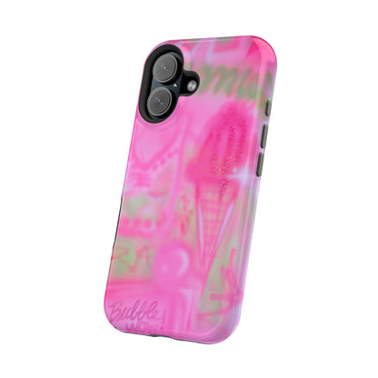 MagSafe "miami matcha" airbrush iPhone case