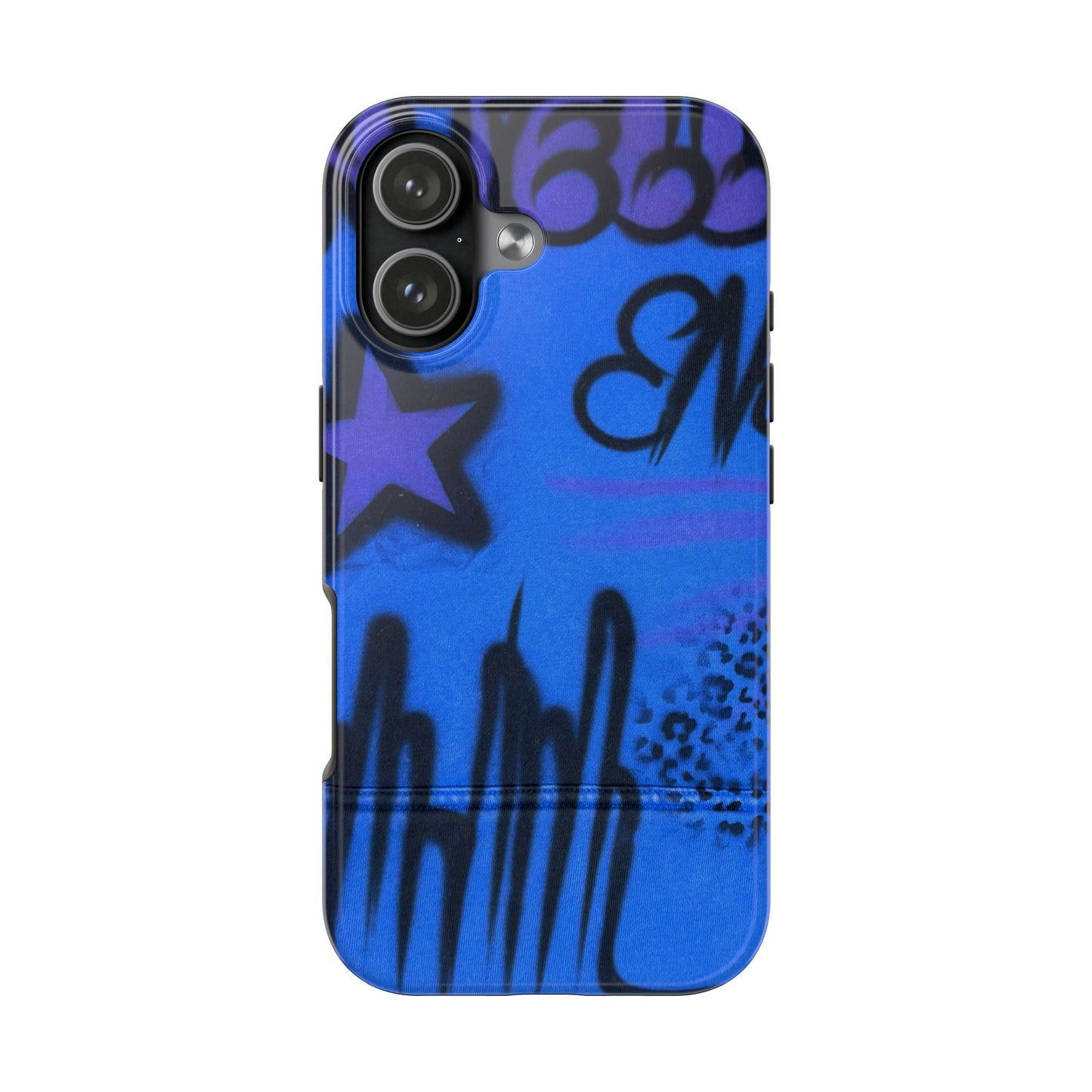 "infamous indigo" airbrush iPhone case
