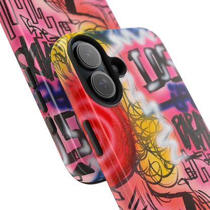 "lost in paradise" airbrush iPhone case