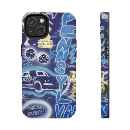 "state college, pa" airbrush iPhone case