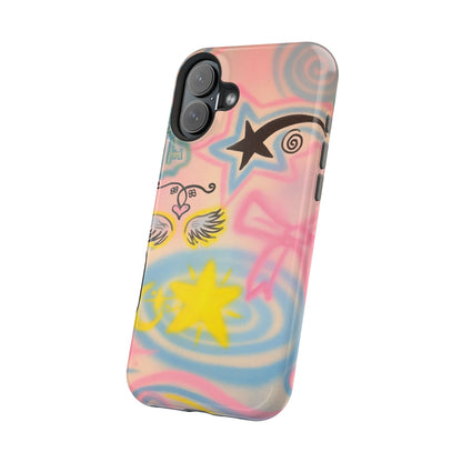 MagSafe "star energy" airbrush iPhone case