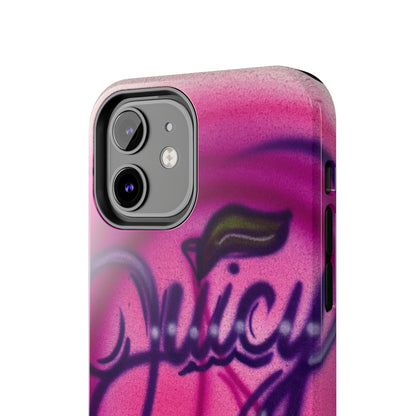 "juicy" airbrush iPhone case