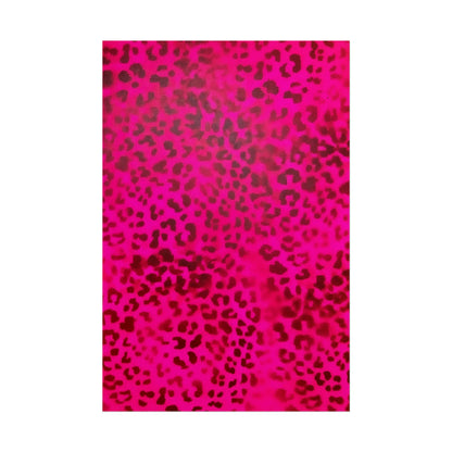 "leopard lust" airbrush rolled print